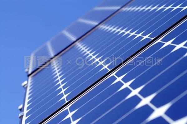 太阳能电池板清洁电力,地球的未来